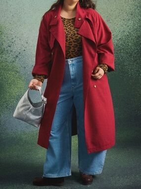 Raoul Trench Jacket in Cabernet
